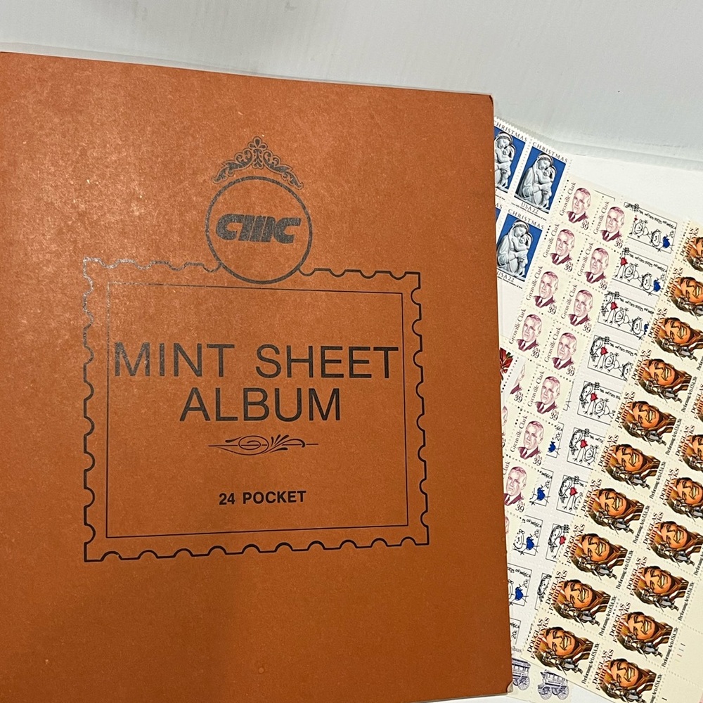 United States Stamp Collection Figures/Animals/Flowers/Misc Early Old USA